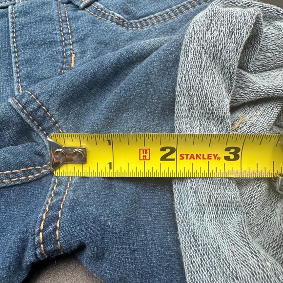 Tommy Bahama Girl's Denim Shorts Blue Cuffed‎ Hem Size 6 - Picture 6 of 6